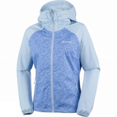 Columbia Womens Ulica Jacket Oxygen Flora Lines Print